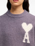 Ami Paris Ami de Coeur wool blend sweater